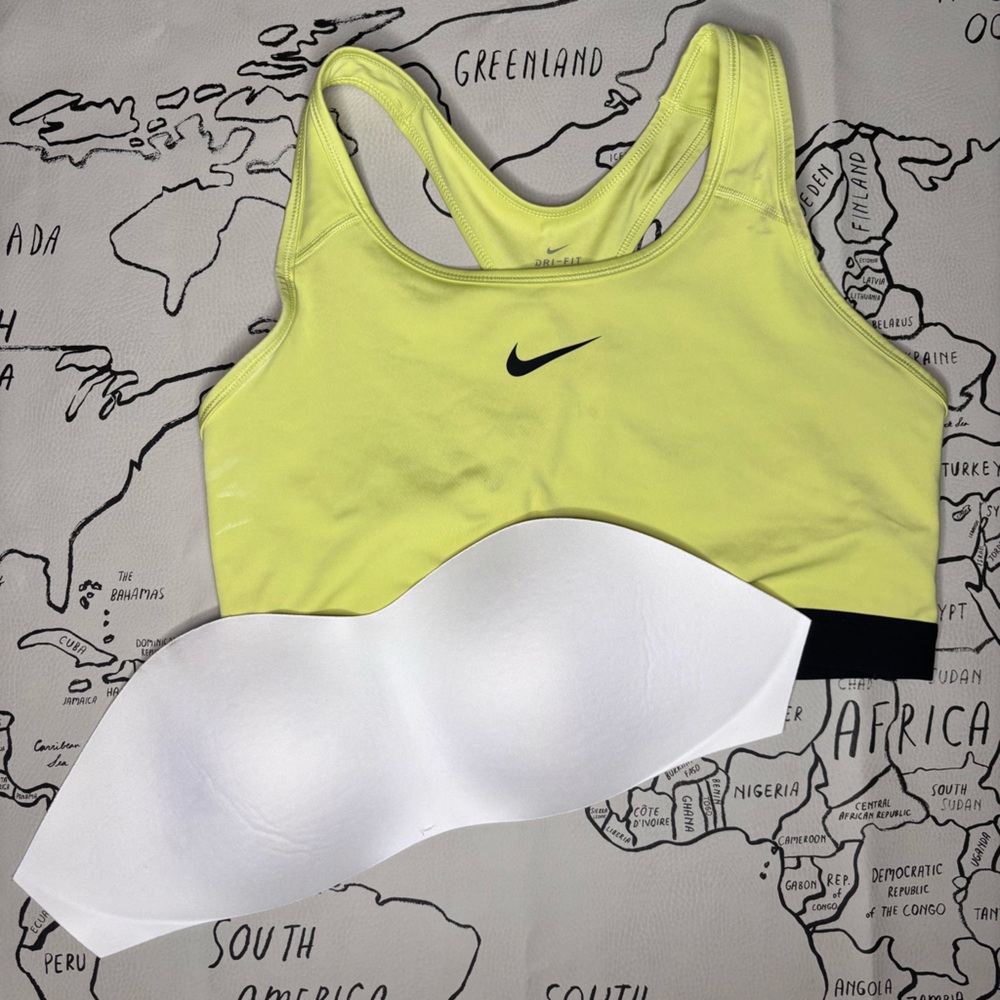Nike Sports Bra (Neon Yellow)